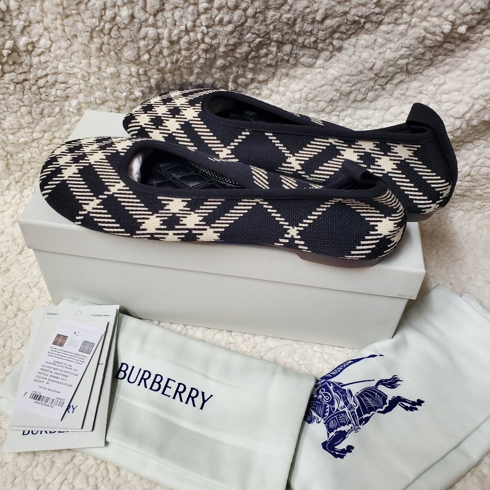 Burberry Baby Check Flats